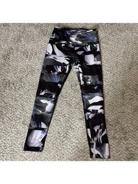 Layer8 Leggings Women's XS Active Abstract Floral Print High Rise Yoga Gym